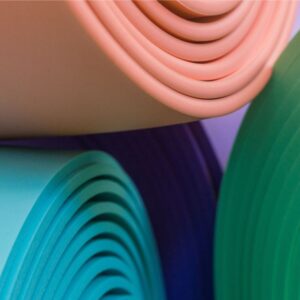 Close-up image of PORON® - Medical Soft Foam (MS) medical foam pads material