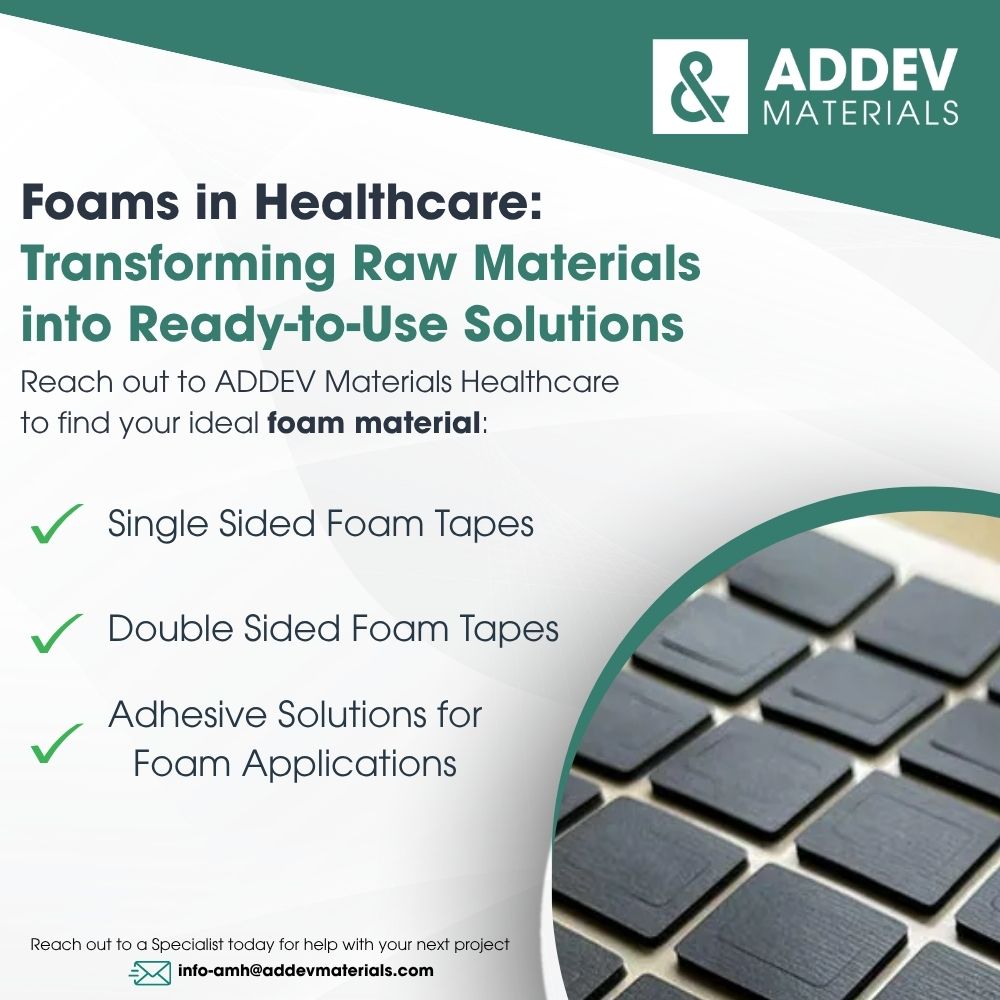 Foams in Healthcare Graphic