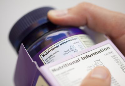 Pressure Sensitive Bottle Label